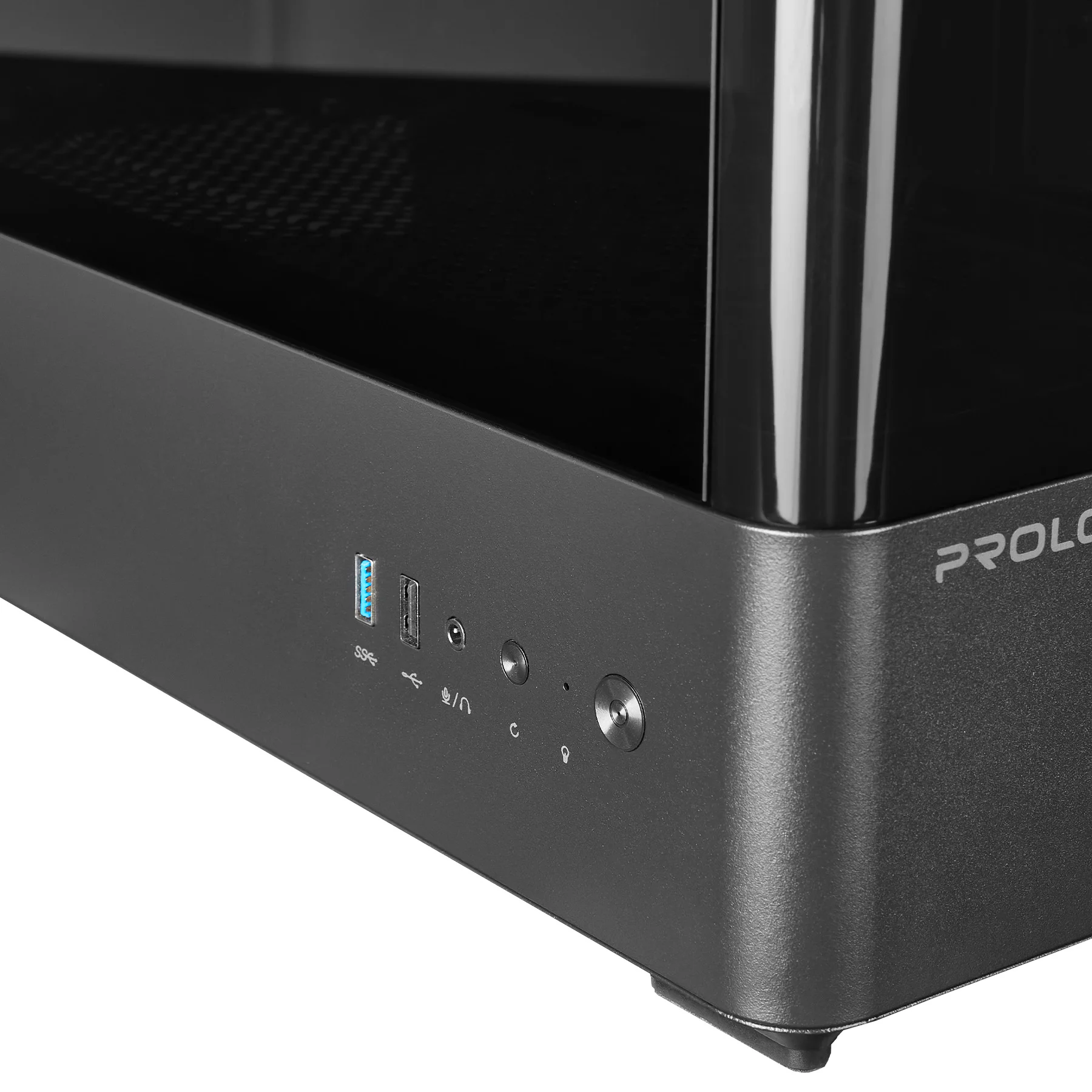 Корпус Prologix Lumi GM-01AB Glass Black - Зображення 11