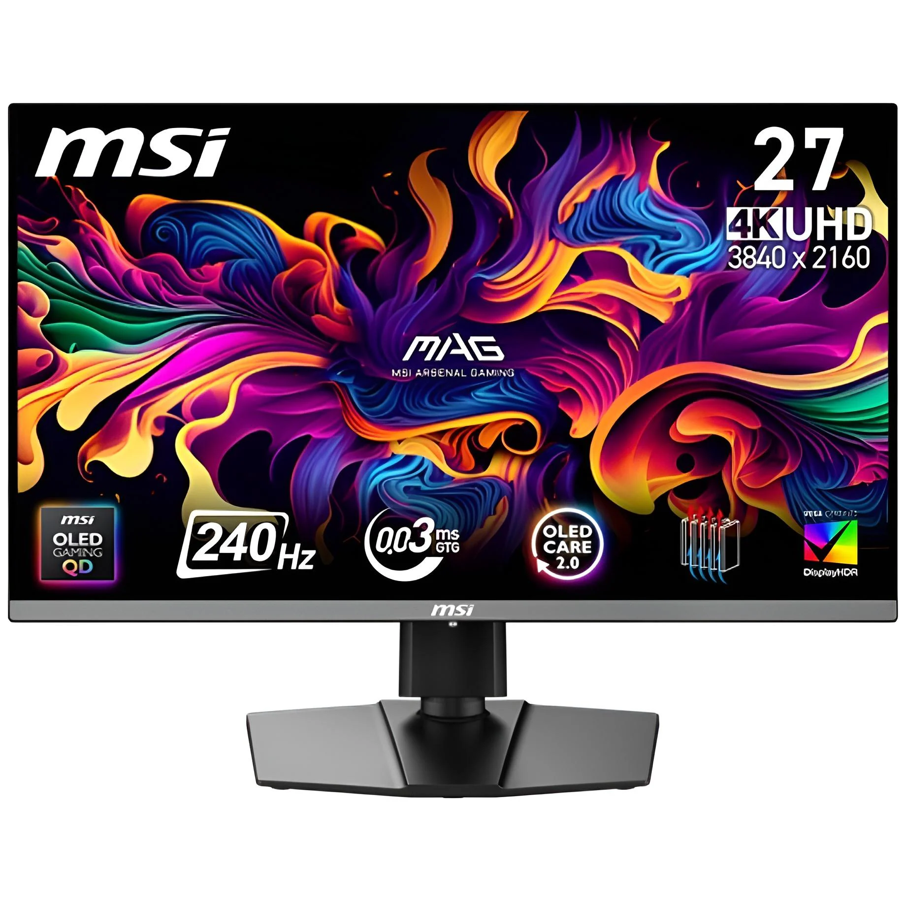 Монітор MSI 27" MAG 272UP QD-OLED X24 Black 240Hz - Зображення 6
