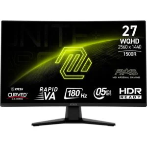 Монитор MSI 27" MAG 274CQF VA Black Curved 180Hz Монитор MSI 27" MAG 274CQF VA Black Curved 180Hz