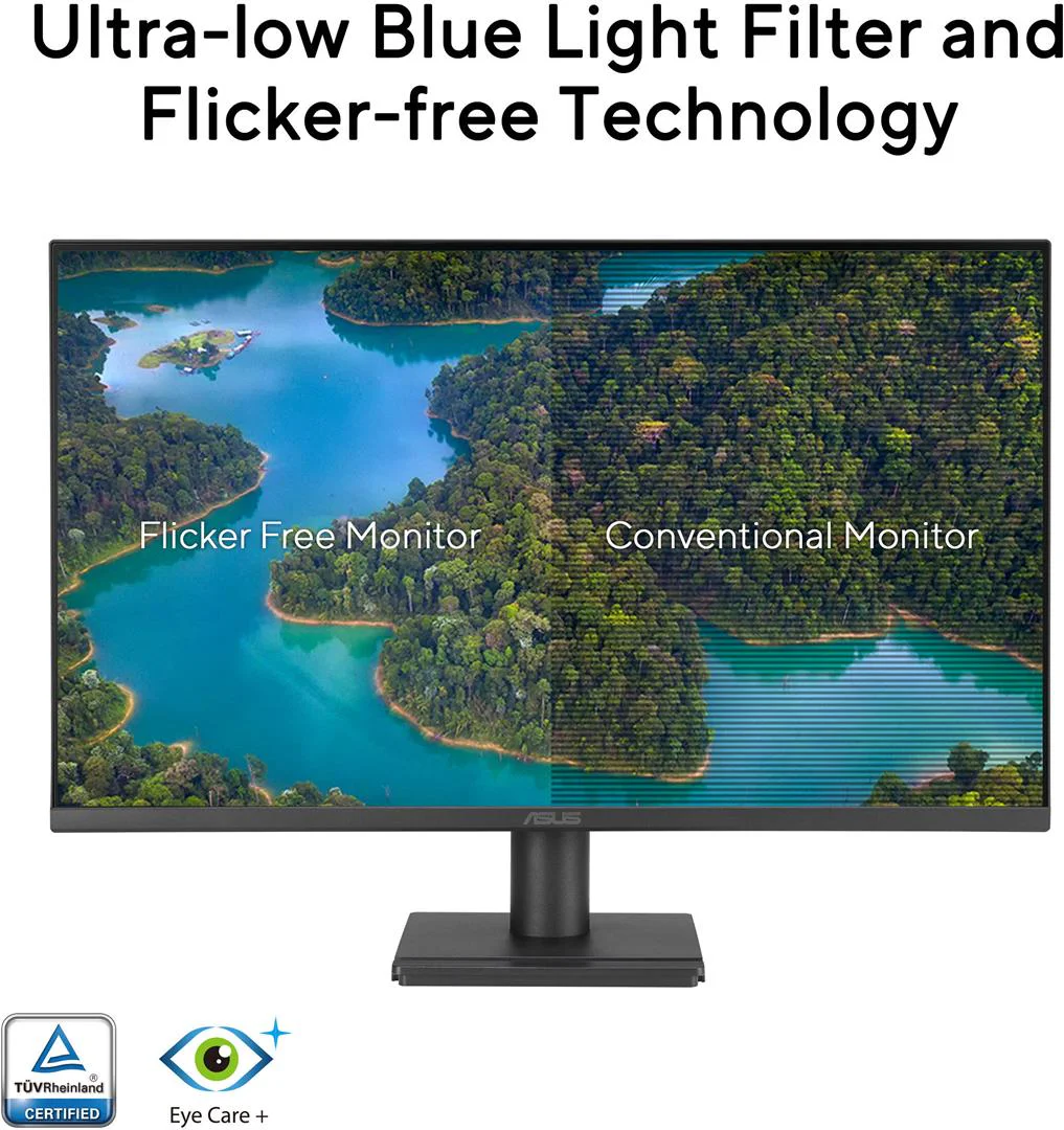 Монітор Asus 27" VA279HG (90LM04J1-B02371) IPS Black 120Hz - Зображення 10