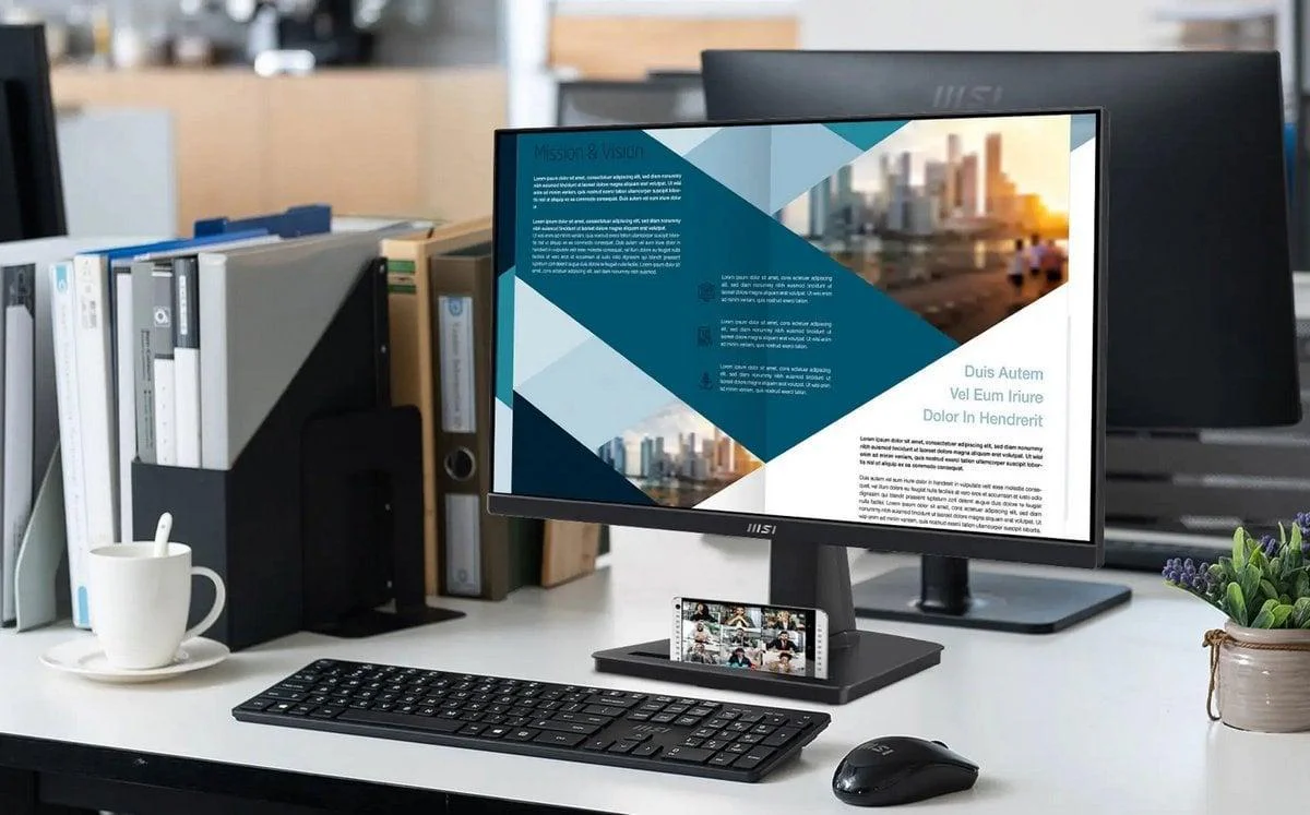 Монiтор MSI 21.5" Pro MP225V VA Black 100Hz — изображение 7