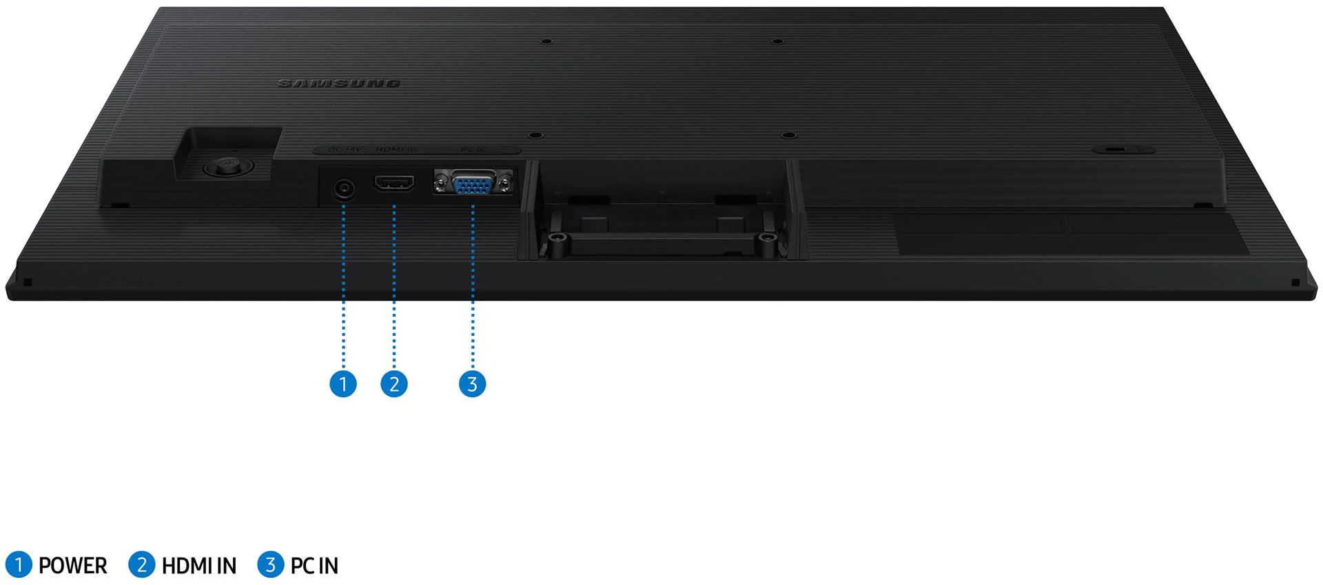 Монiтор Samsung 22" LS22D300G (LS22D300GAIXUA) IPS Black 100Hz — изображение 7