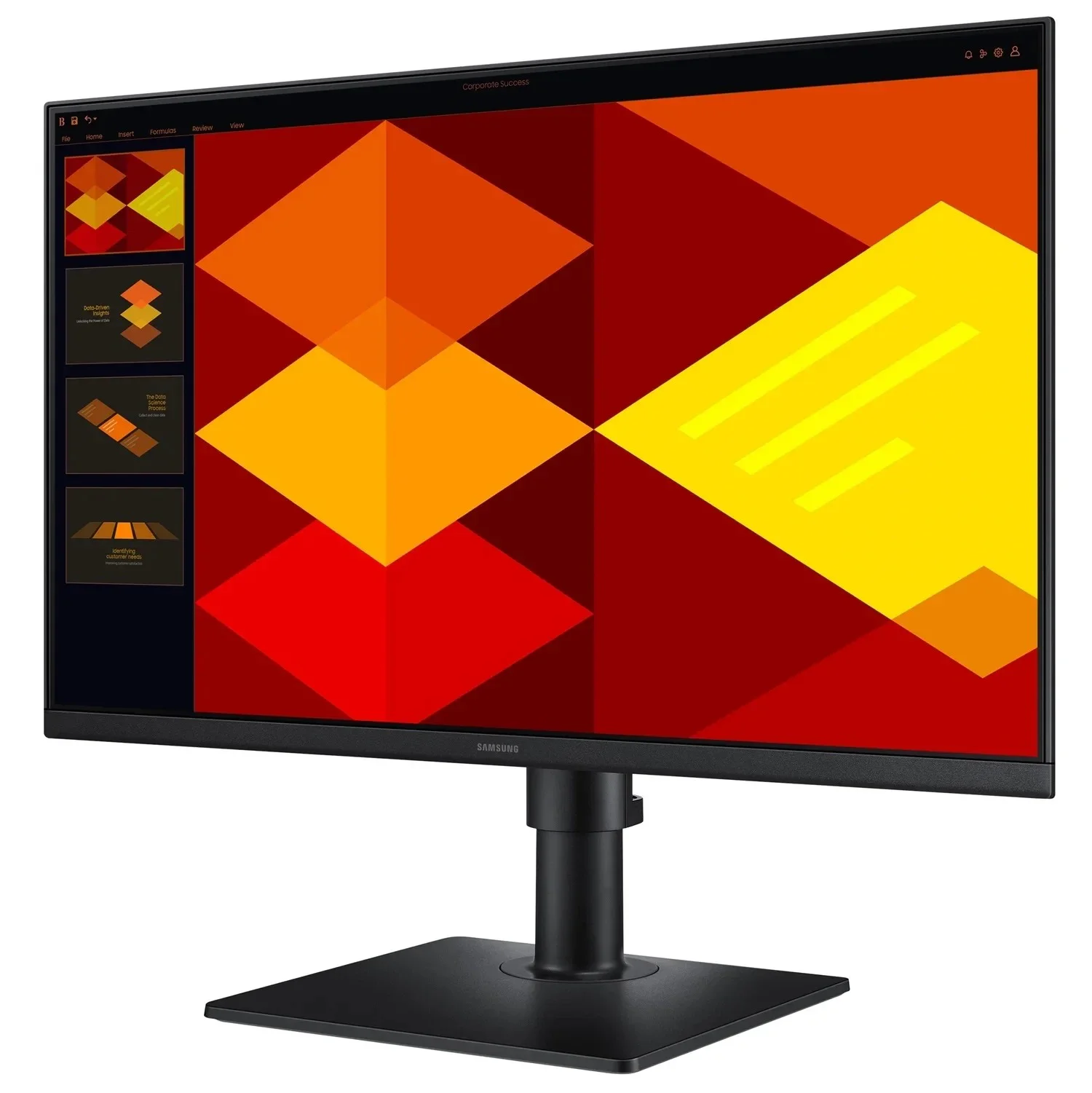 Монiтор Samsung 24" LS24D400G (LS24D400GAIXUA) IPS Black 100Hz - Зображення 4