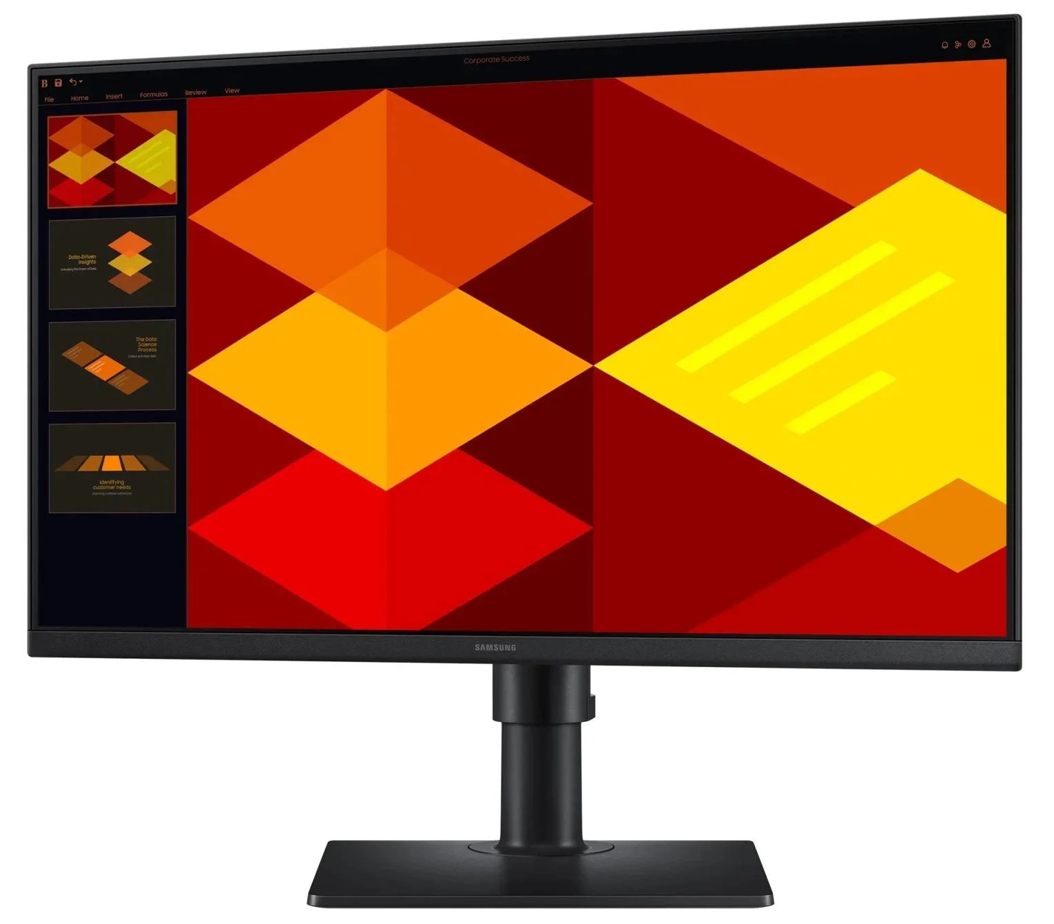 Монiтор Samsung 24" LS24D400G (LS24D400GAIXUA) IPS Black 100Hz - Зображення 9