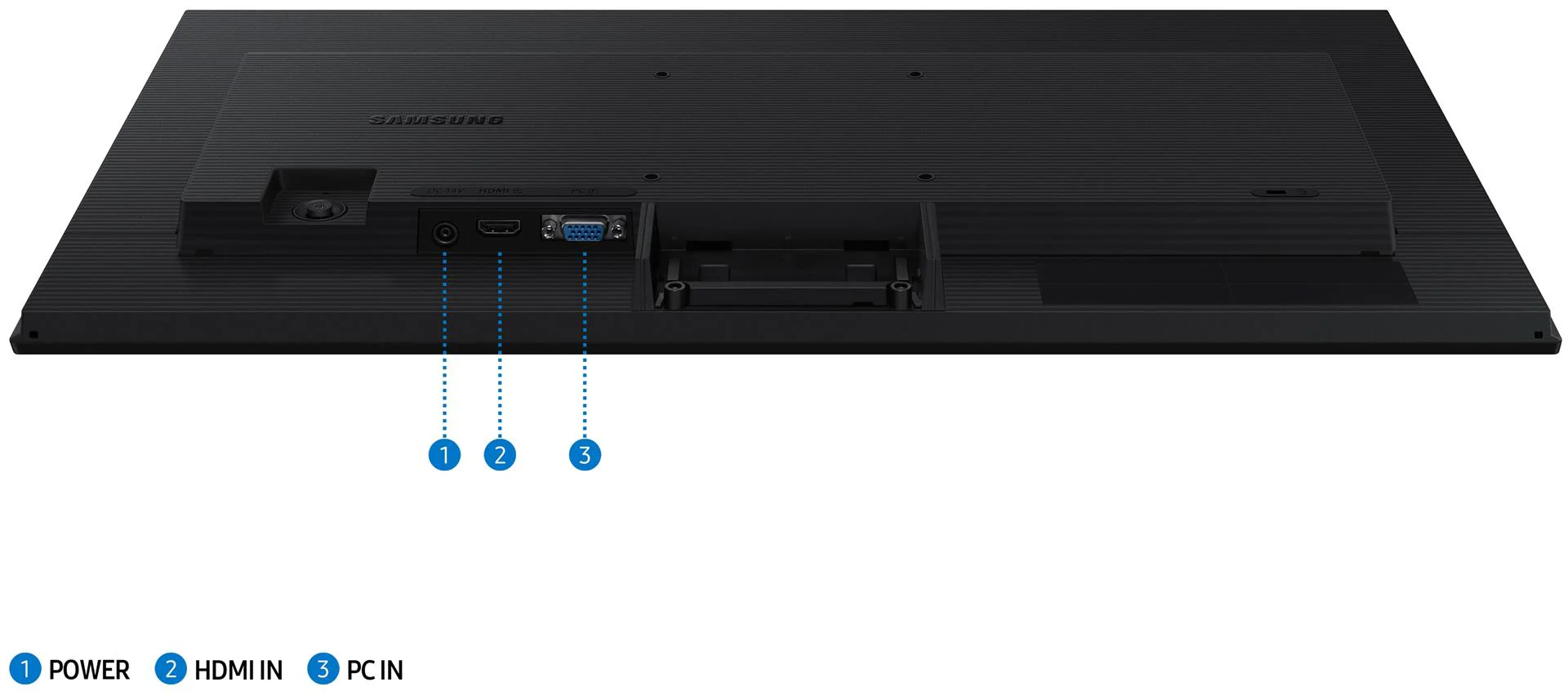 Монiтор Samsung 24" G3 LS24D300G (LS24D300GAIXUA) IPS Black 100Hz - Зображення 8