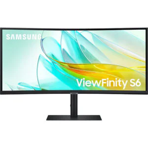 Монiтор Samsung 34" ViewFinity LS34C650U (LS34C650UAIXUA) VA Black Curved