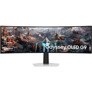 Монітор Samsung 49" Odyssey OLED G9 G93SC (LS49CG930SIXCI) Black/White Curved