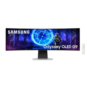 Монітор Samsung 49" Odyssey OLED G9 (LS49DG952SIXUA) Black/White Curved 240Hz