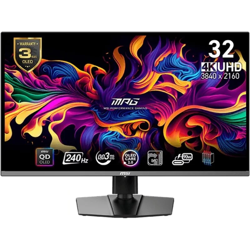 Монітор MSI 31.5" MPG 321URX QD-OLED Black Curved 240Hz - Зображення 5