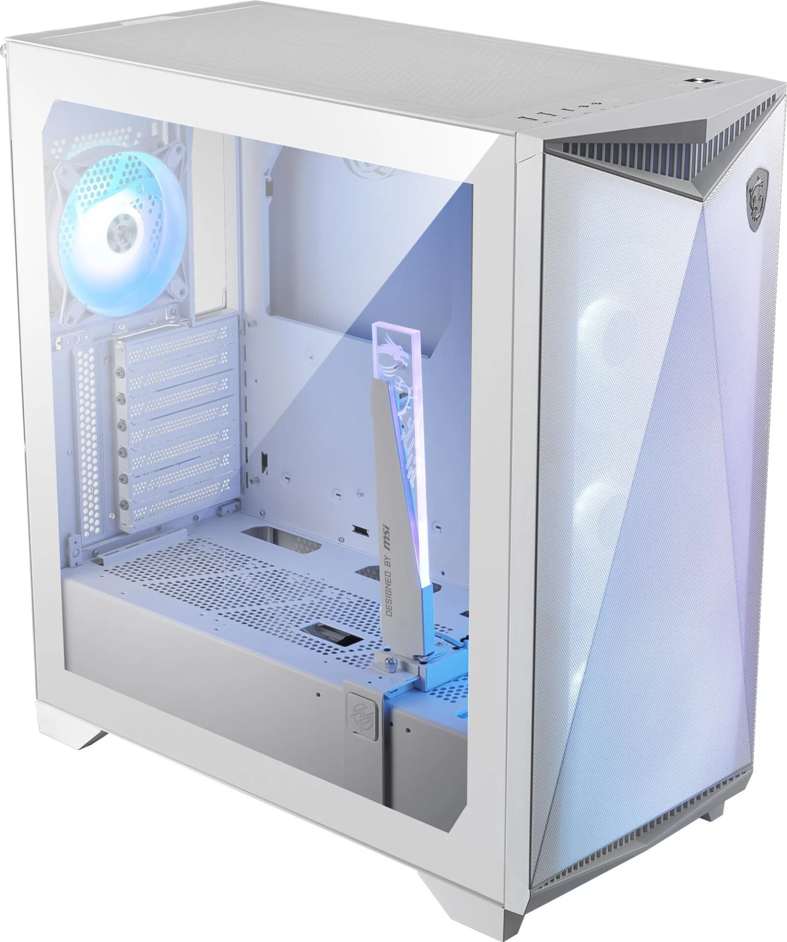 Корпус MSI MPG Gungnir 300R AirFlow White без БЖ - Зображення 5