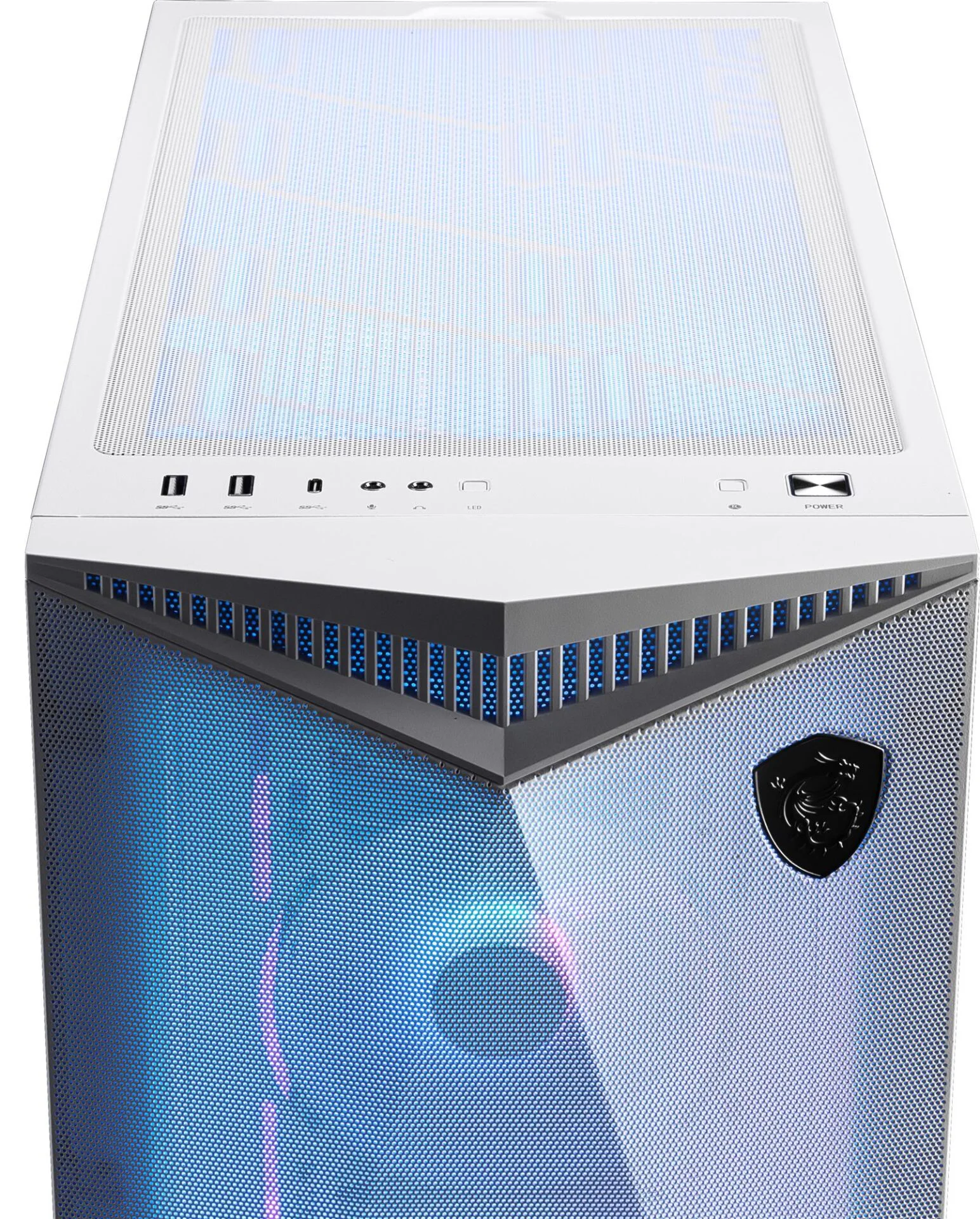 Корпус MSI MPG Gungnir 300R AirFlow White без БЖ - Зображення 11