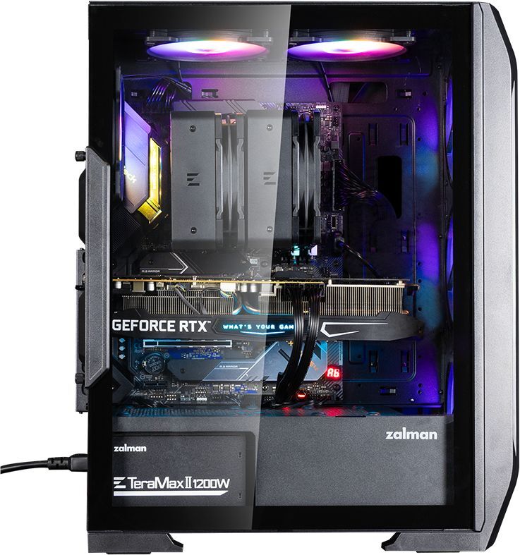 Корпус Zalman N7 Plus V2 Black без БЖ - Зображення 11