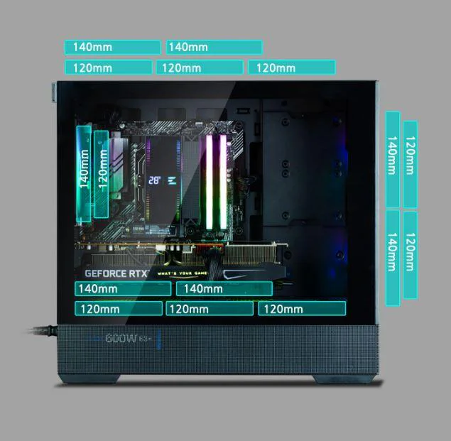 Корпус Zalman P30 Air Black без БЖ - Зображення 18