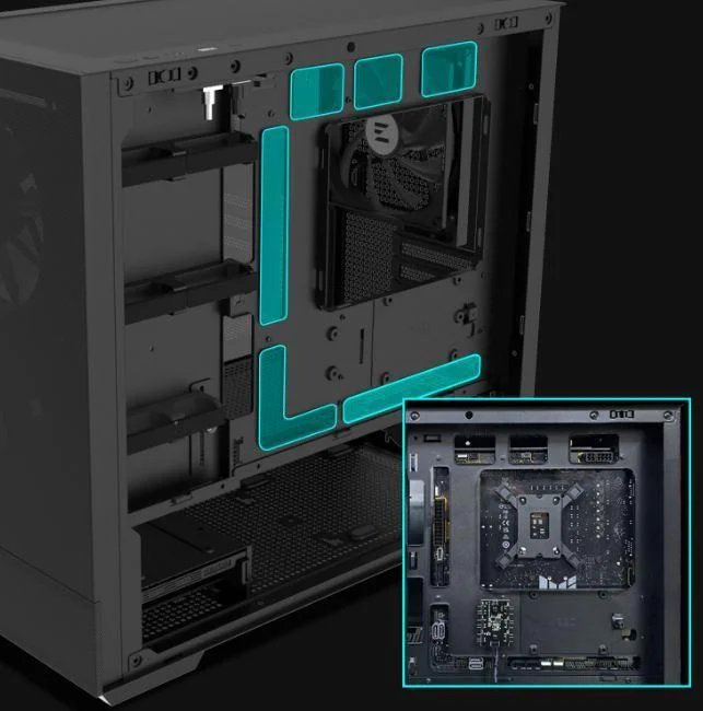 Корпус Zalman P30 Air Black без БЖ - Зображення 22