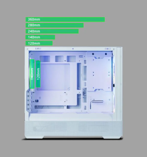 Корпус Zalman P30 Air White без БЖ - Зображення 20