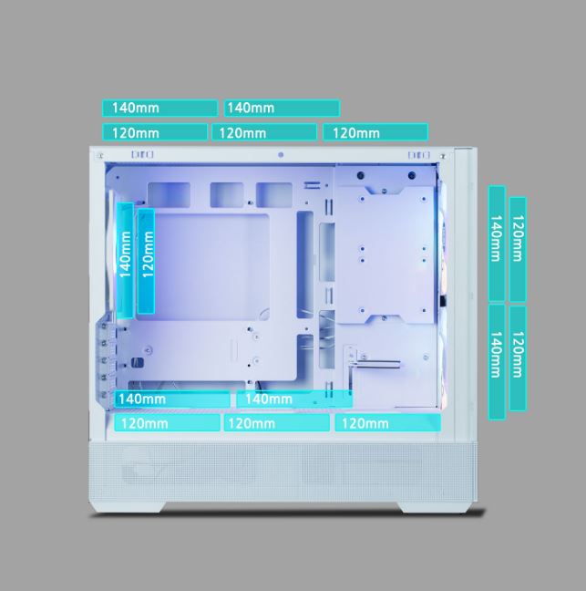 Корпус Zalman P30 Air White без БЖ - Зображення 22