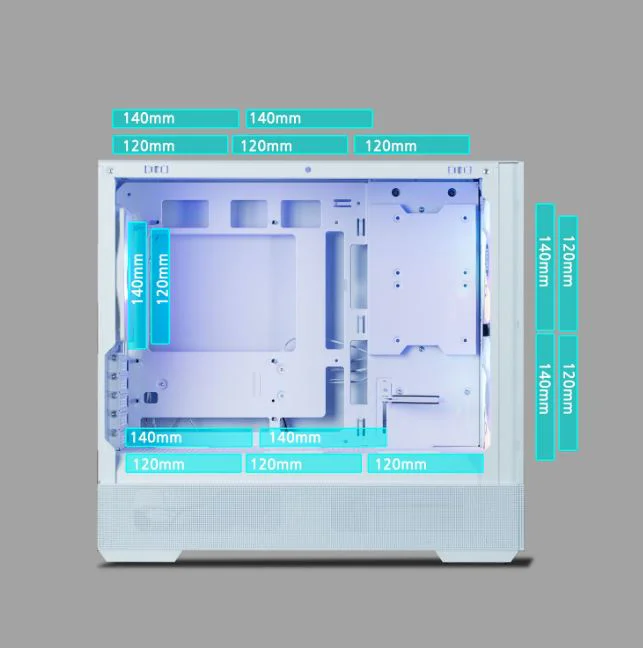 Корпус Zalman P30 Air White без БЖ - Зображення 22