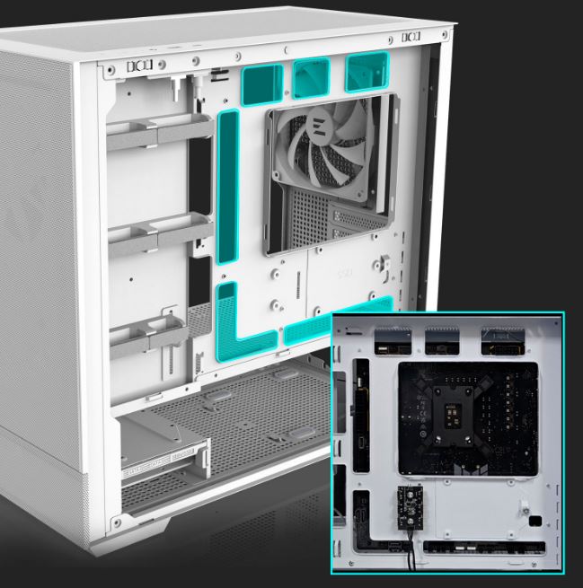 Корпус Zalman P30 Air White без БЖ - Зображення 23