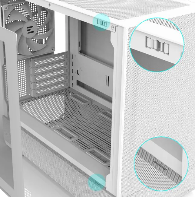Корпус Zalman P30 Air White без БЖ - Зображення 28
