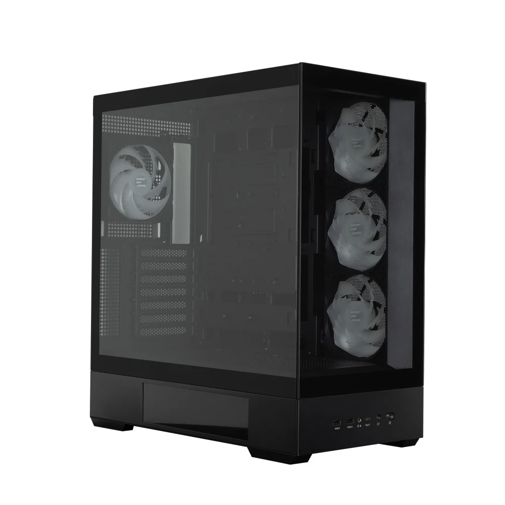 Корпус Zalman P40 DS Black без БЖ - Зображення 4