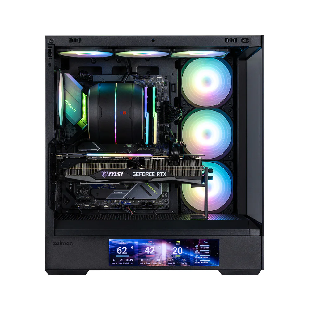 Корпус Zalman P40 DS Black без БЖ - Зображення 6