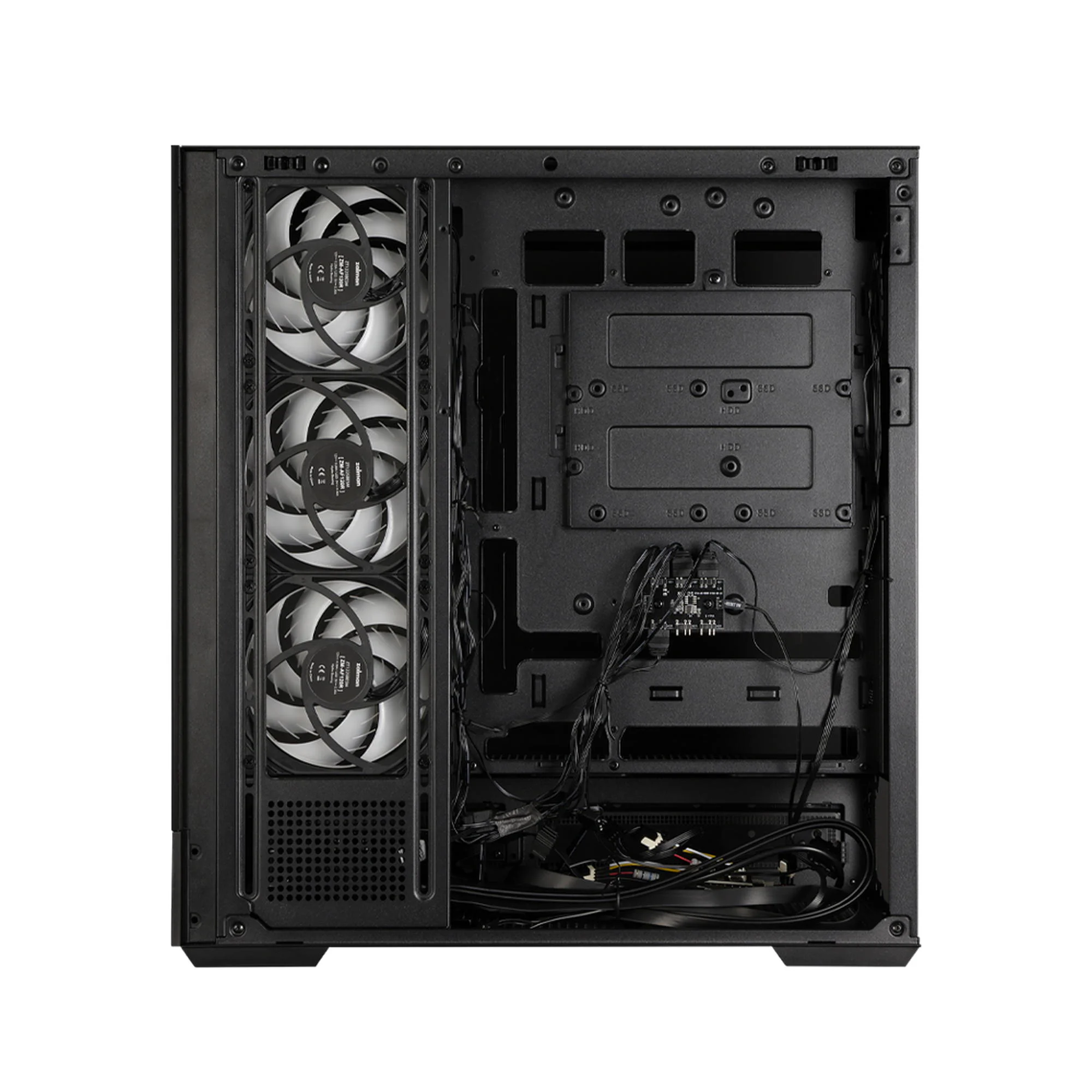 Корпус Zalman P40 DS Black без БЖ - Зображення 13