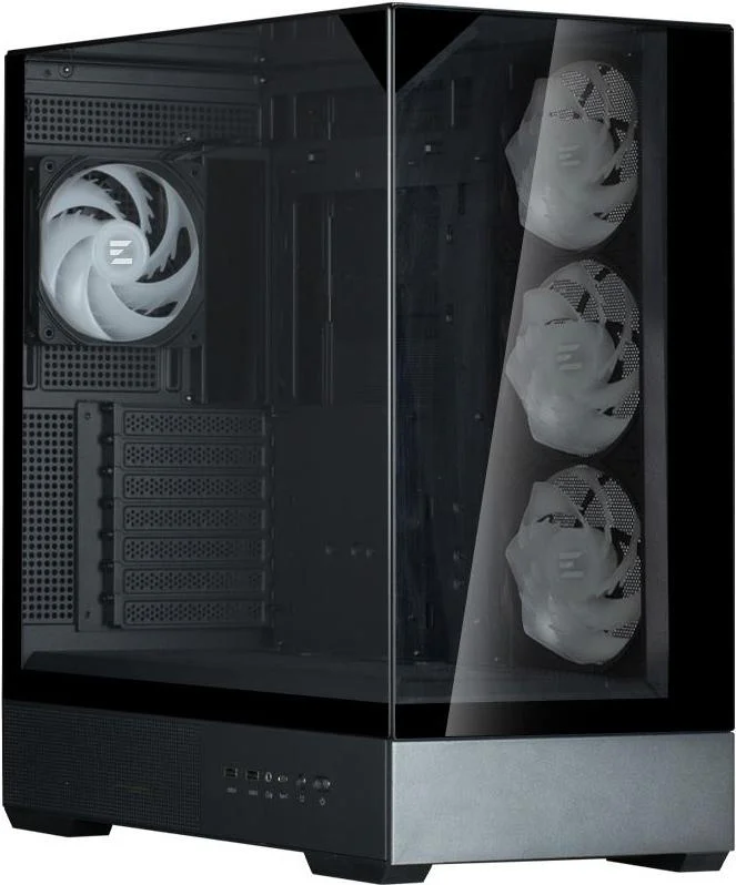 Корпус Zalman P40 Prism Plus Black без БЖ - Зображення 4