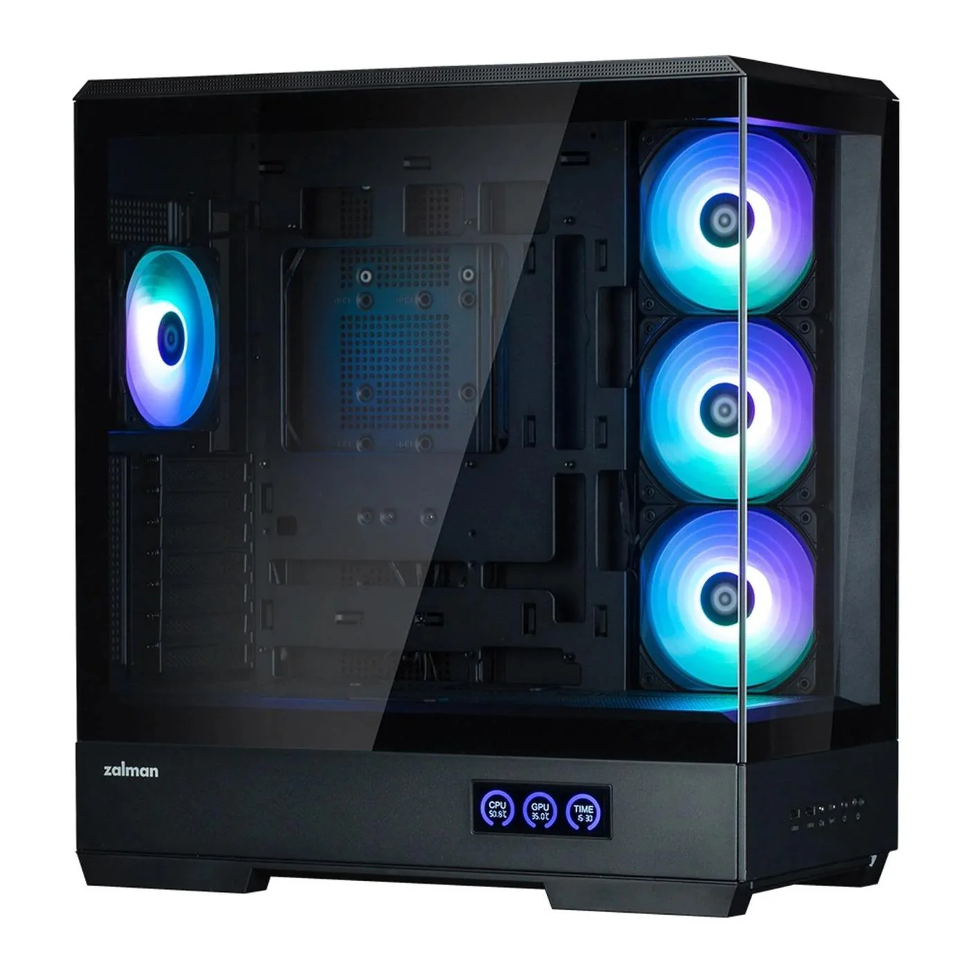 Корпус Zalman P50 DS Black без БЖ - Зображення 9