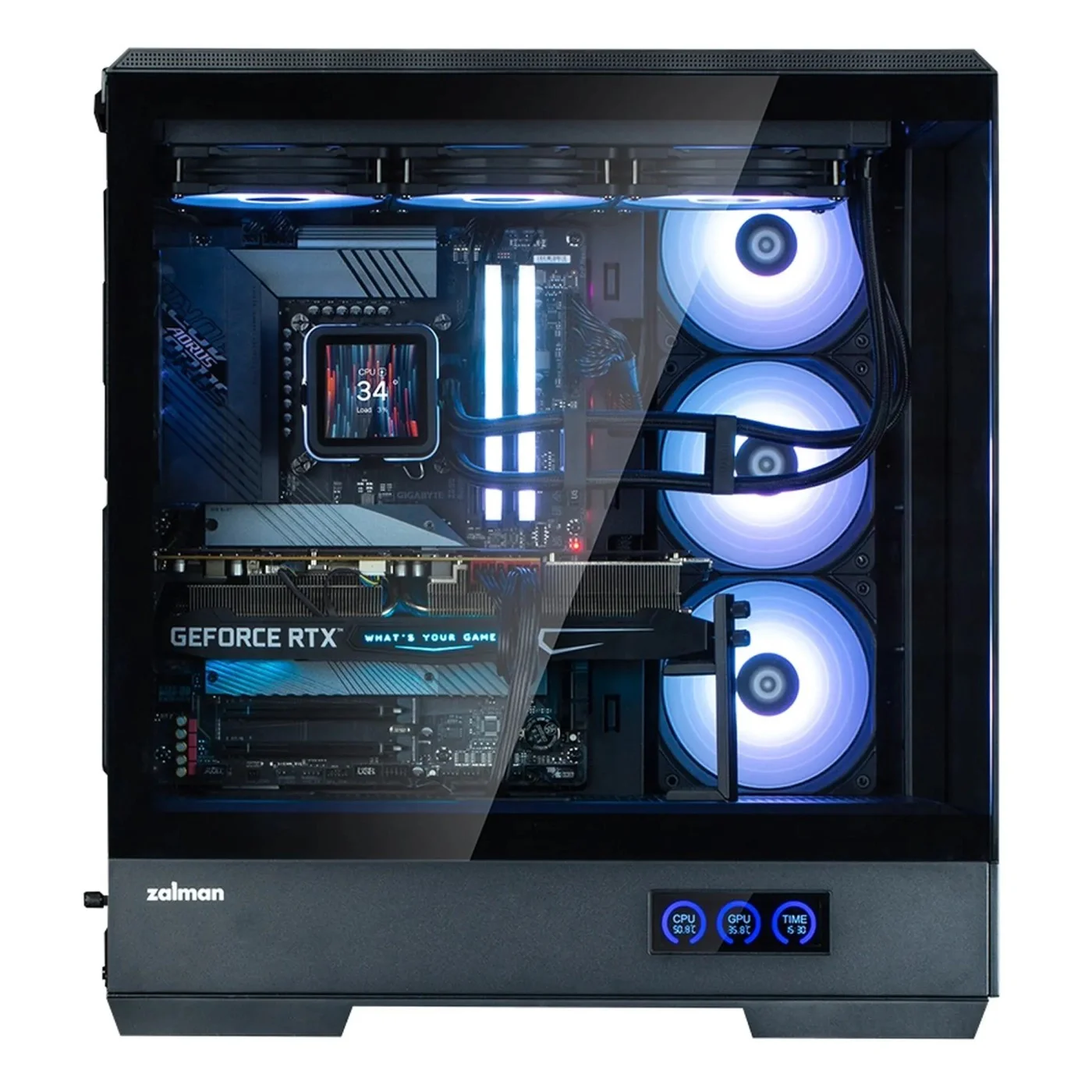 Корпус Zalman P50 DS Black без БЖ - Зображення 10