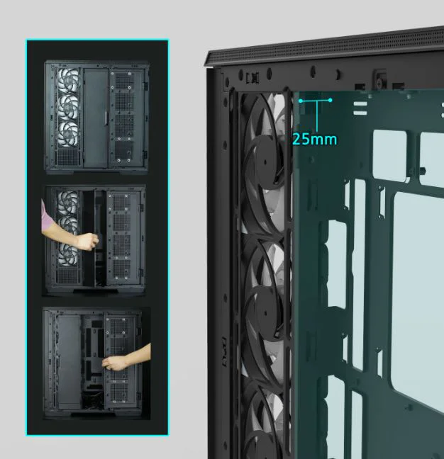 Корпус Zalman P50 DS Black без БЖ - Зображення 17