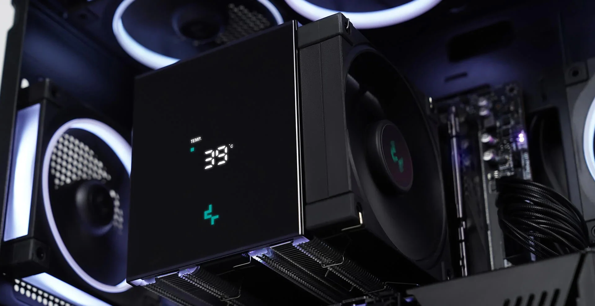 Кулер процесорний DeepCool AK620 Digital SE (R-AK620-BKADMN-GJD) - Зображення 11