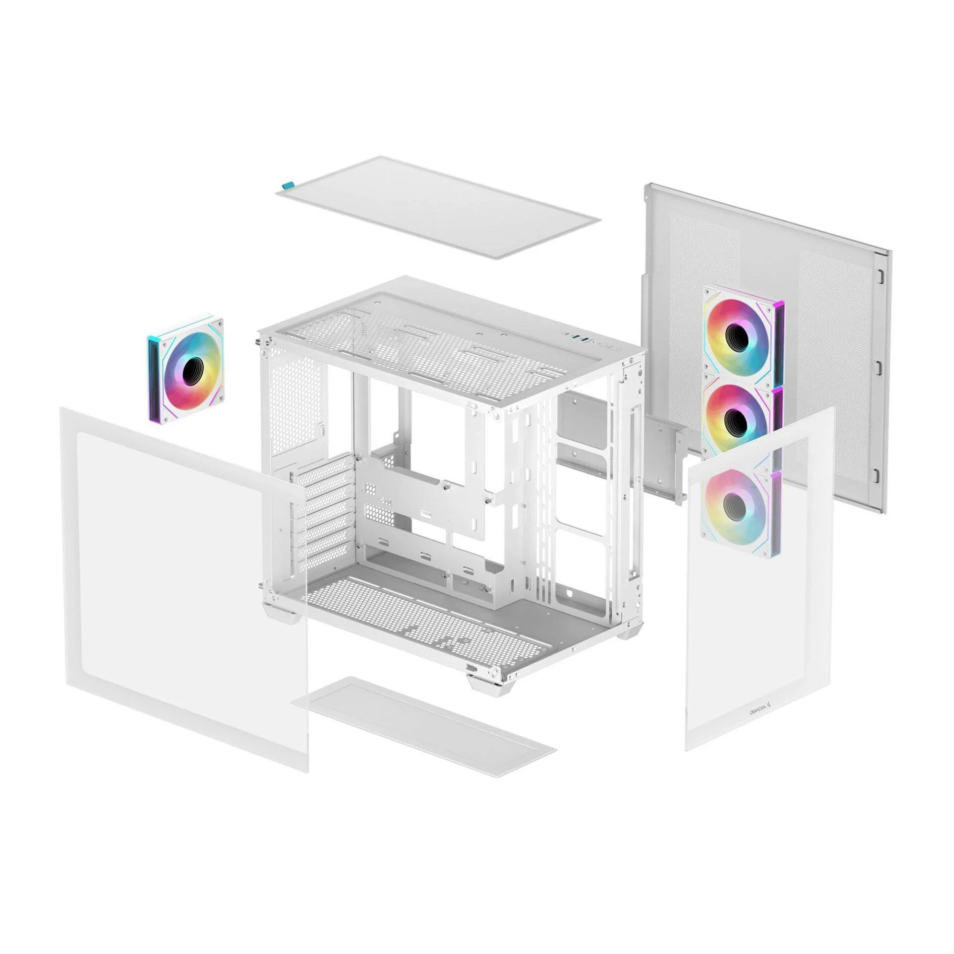 Корпус DeepCool CG530 4F White (R-CG530-WHADA4-G-1) без БЖ - Зображення 11