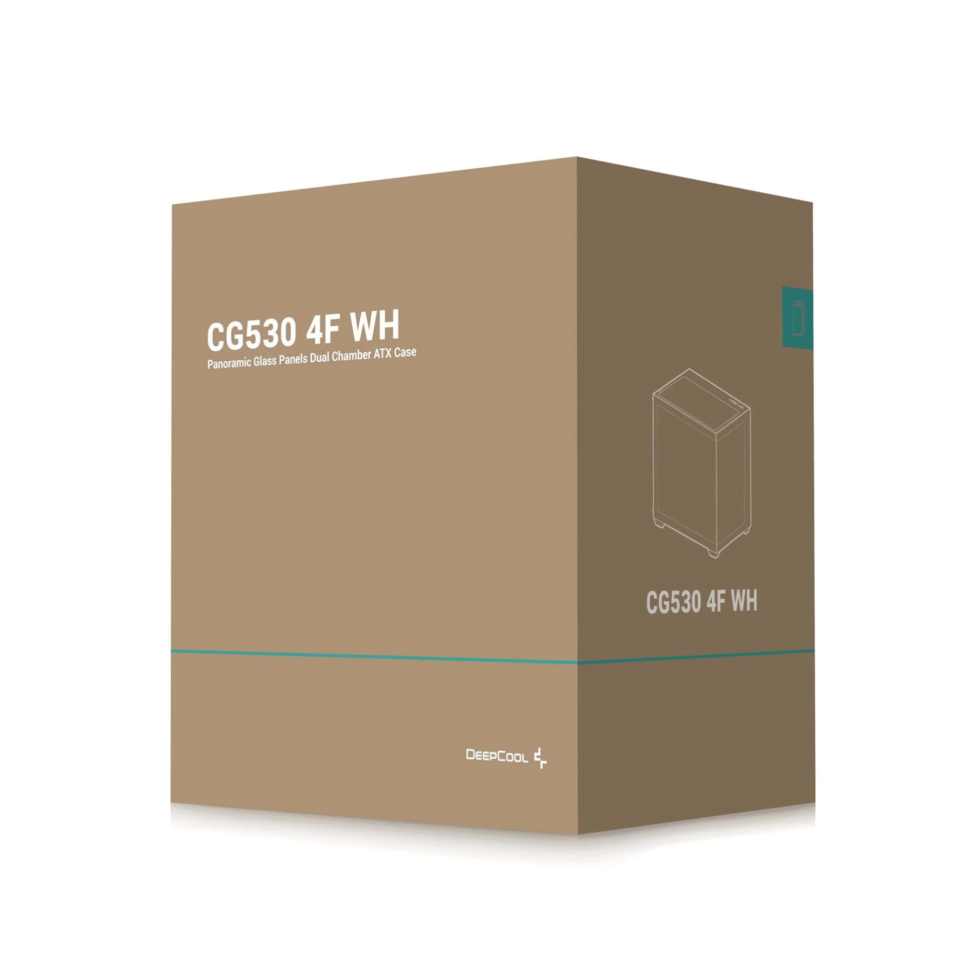 Корпус DeepCool CG530 4F White (R-CG530-WHADA4-G-1) без БЖ - Зображення 13