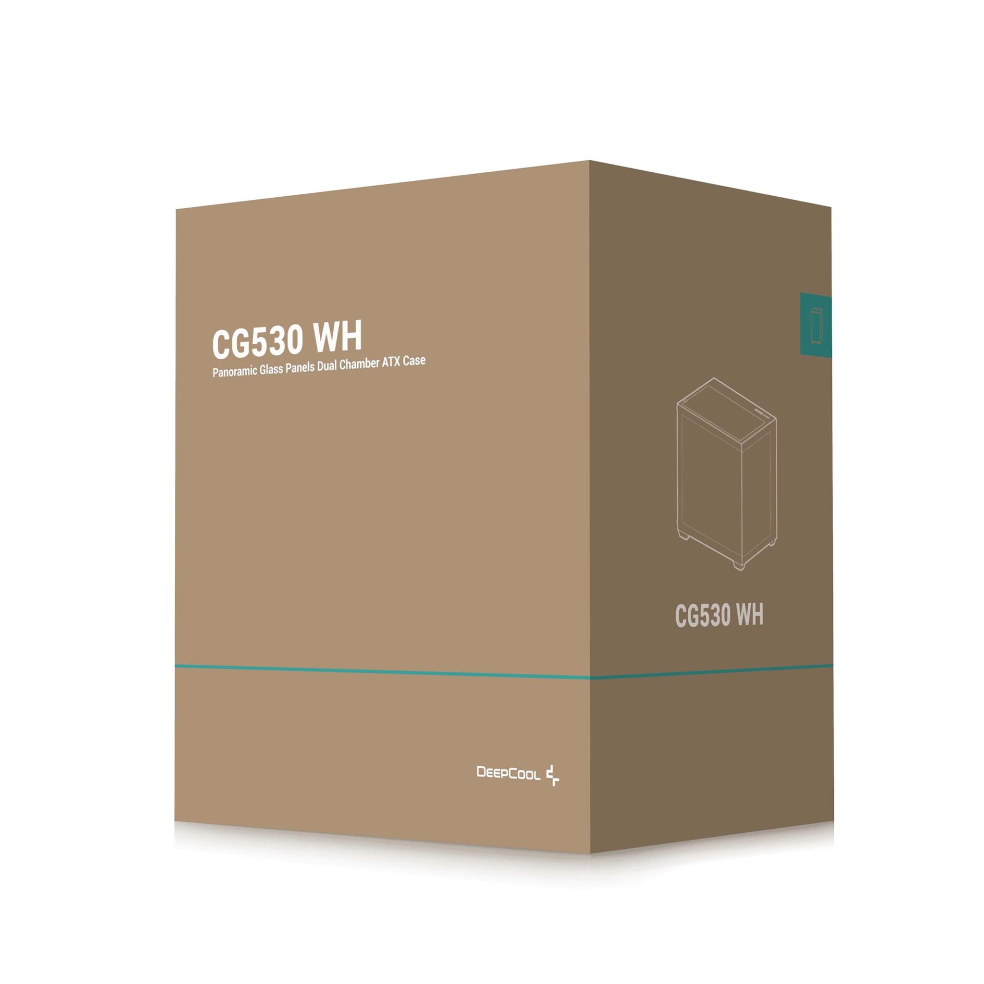 Корпус DeepCool CG530 White (R-CG530-WHNDA0-G-1) без БЖ — изображение 13