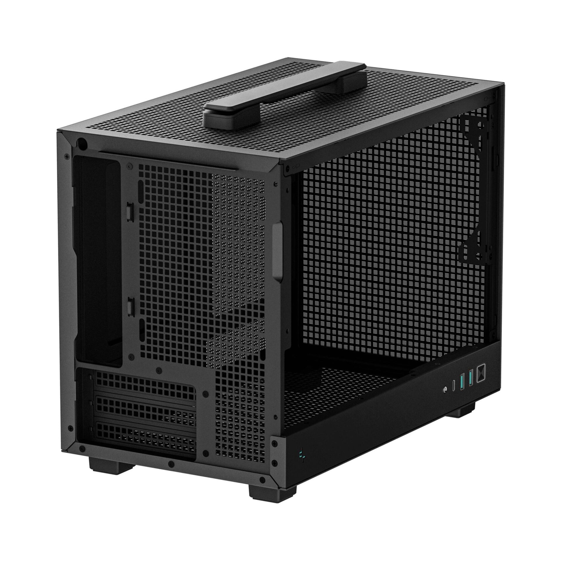 Корпус DeepCool CH160 Black (R-CH160-BKNGI0-G-1) без БЖ - Зображення 7
