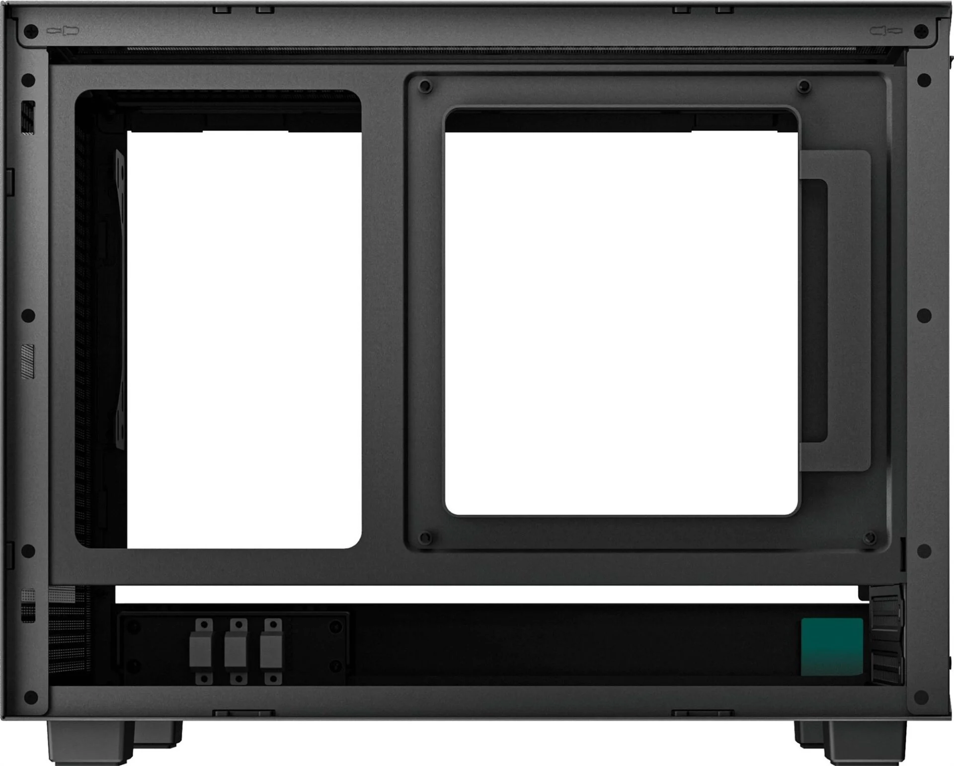 Корпус DeepCool CH160 Mesh Black (R-CH160-BKNMI0-G-1) без БЖ - Зображення 7