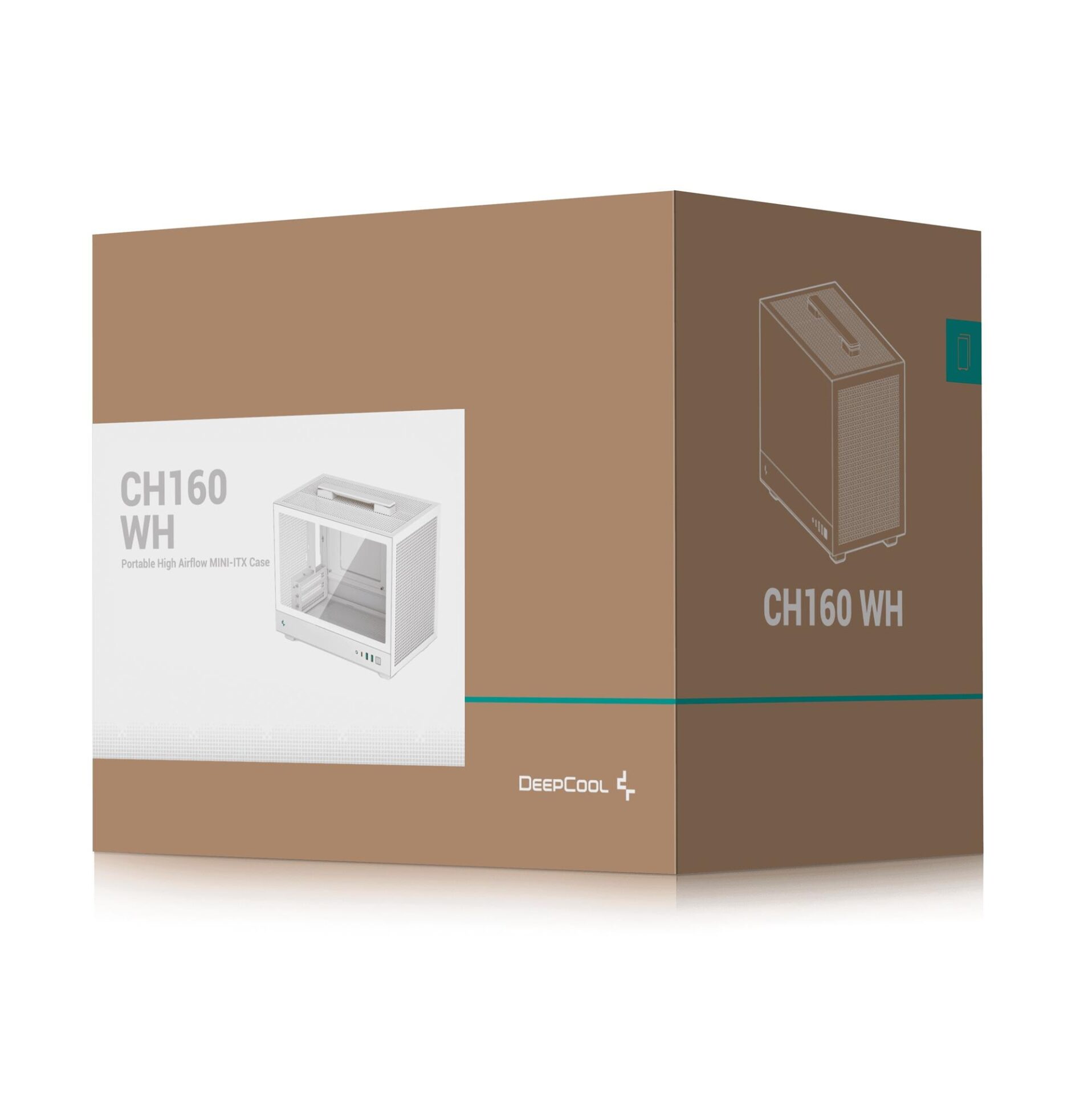 Корпус DeepCool CH160 White (R-CH160-WHNGI0-G-1) без БЖ - Зображення 12