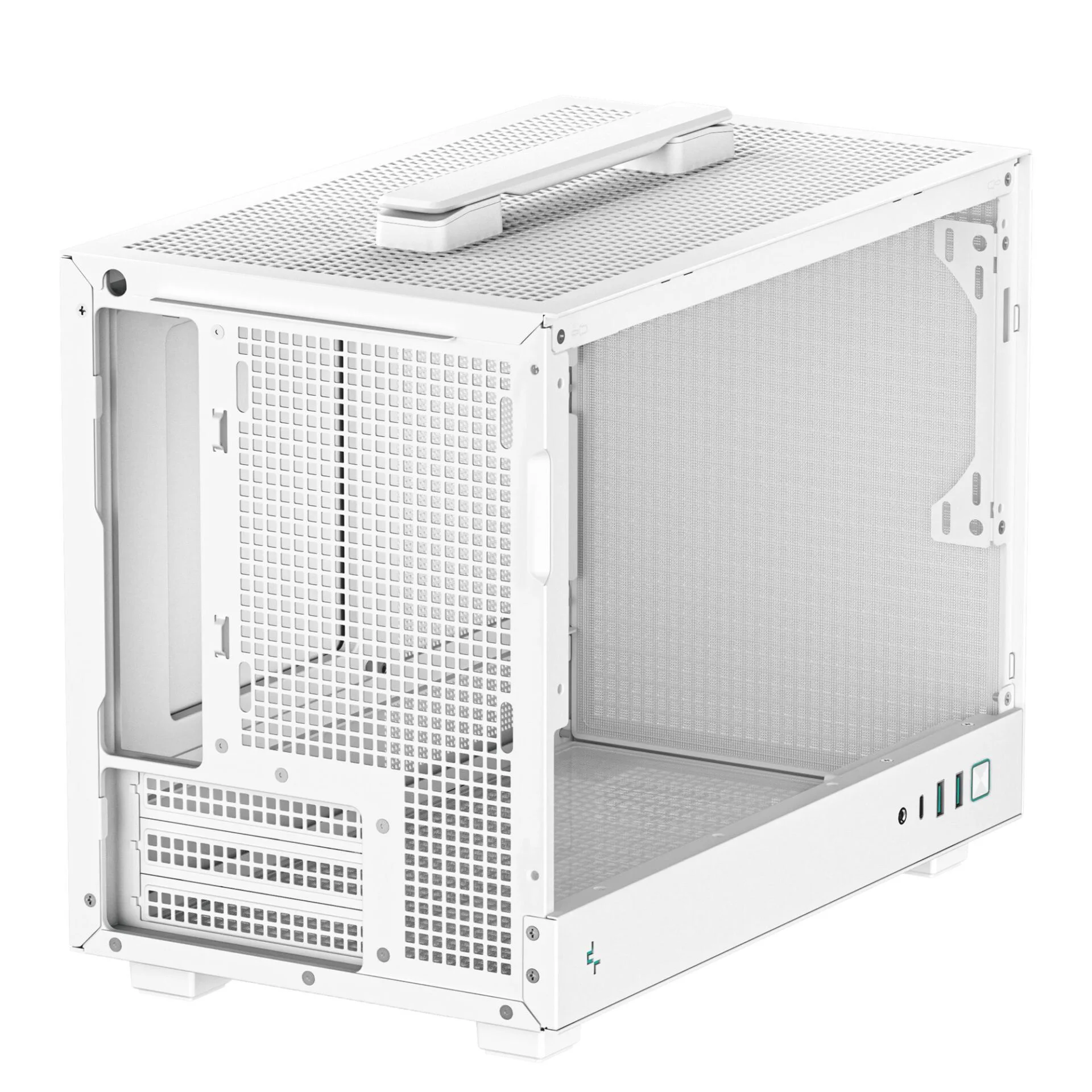 Корпус DeepCool CH160 Mesh White (R-CH160-WHNMI0-G-1) без БЖ - Зображення 7