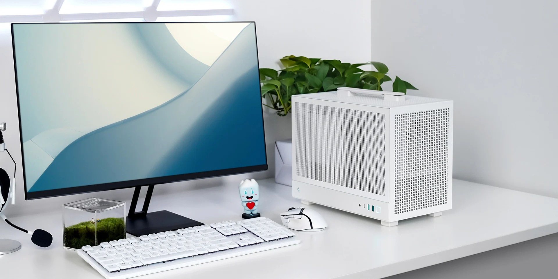 Корпус DeepCool CH160 Mesh White (R-CH160-WHNMI0-G-1) без БЖ - Зображення 15