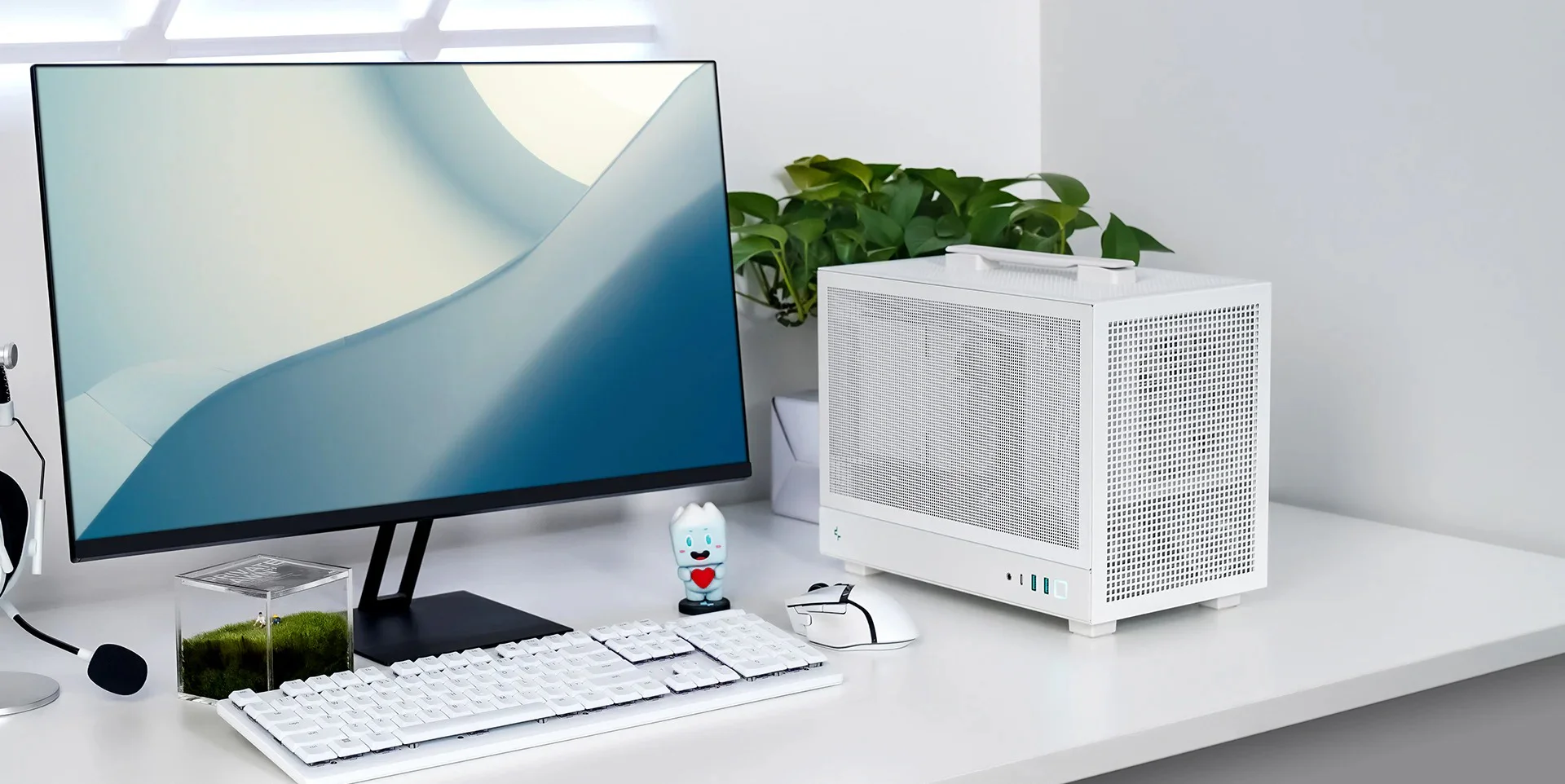 Корпус DeepCool CH160 Mesh White (R-CH160-WHNMI0-G-1) без БЖ - Зображення 15