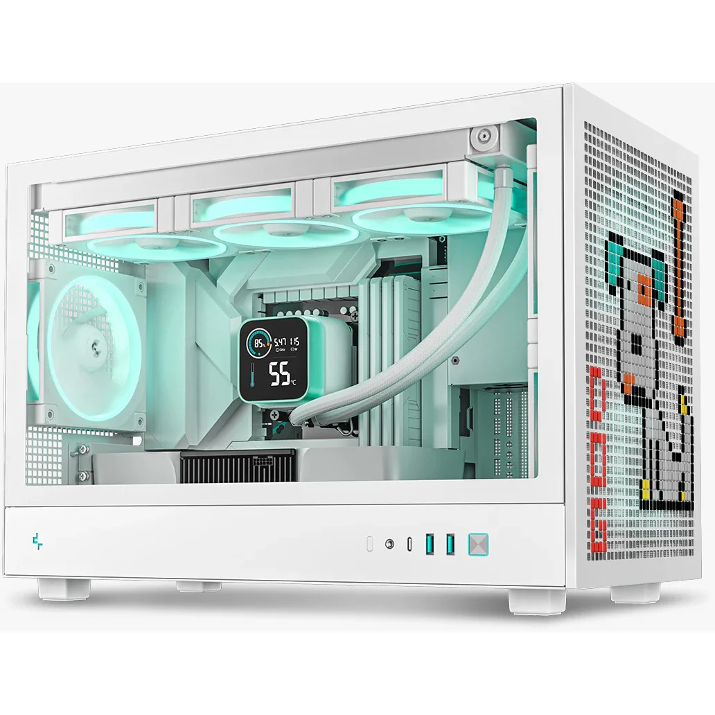 Корпус DeepCool CH260 White (R-CH260-WHNGM0-G-1) без БЖ - Зображення 5