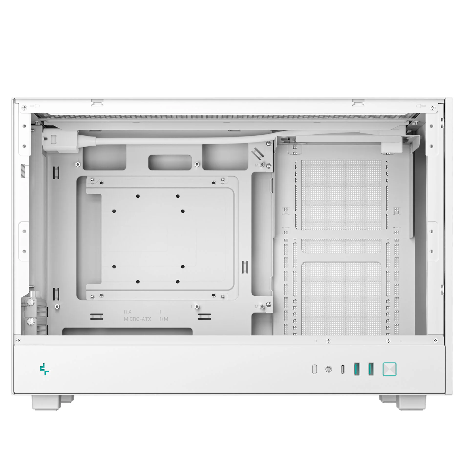 Корпус DeepCool CH260 White (R-CH260-WHNGM0-G-1) без БЖ - Зображення 12