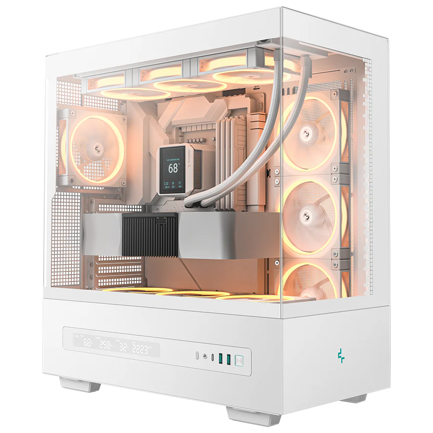 Корпус DeepCool CH690 Digital White (R-CH690-WHNNA0D-G-1) без БЖ - Зображення 4