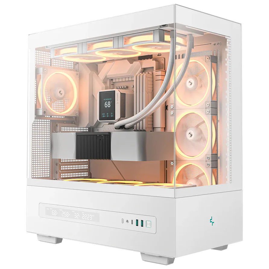 Корпус DeepCool CH690 Digital White (R-CH690-WHNNA0D-G-1) без БЖ - Зображення 4