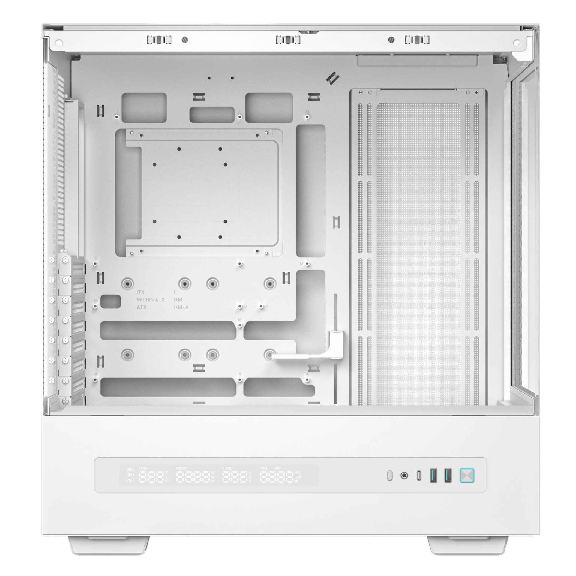 Корпус DeepCool CH690 Digital White (R-CH690-WHNNA0D-G-1) без БЖ - Зображення 11
