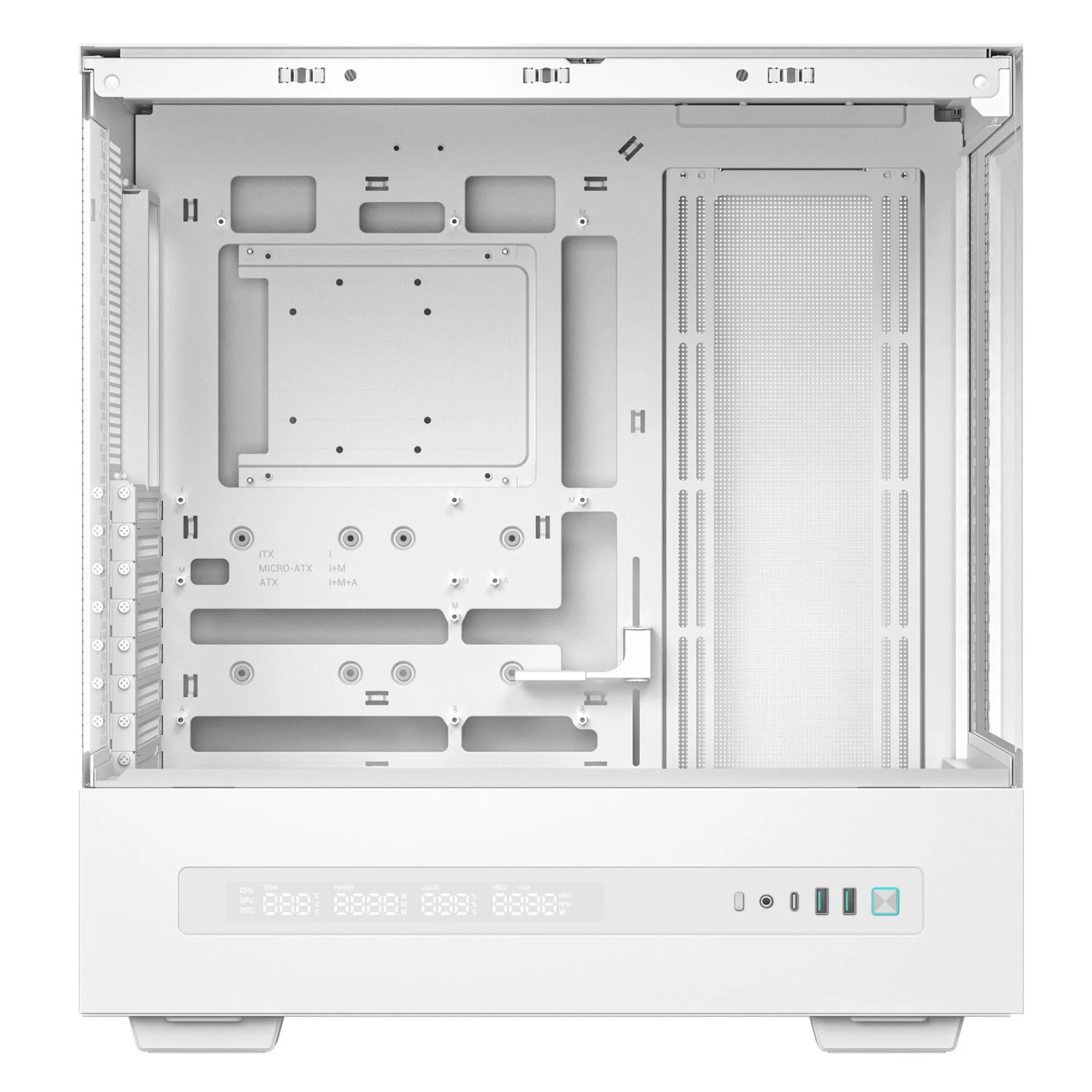 Корпус DeepCool CH690 Digital White (R-CH690-WHNNA0D-G-1) без БЖ - Зображення 11