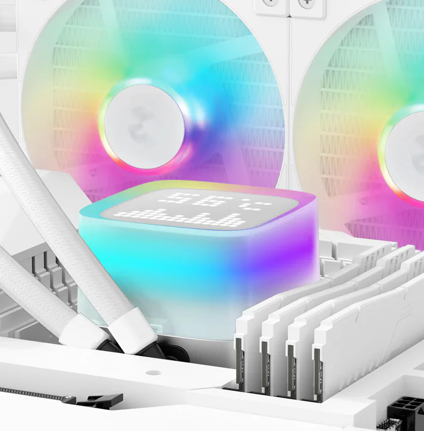 Система водяного охолодження DeepCool LP240 ARGB White (R-LP240-WHMSMC-G-1) - Зображення 7