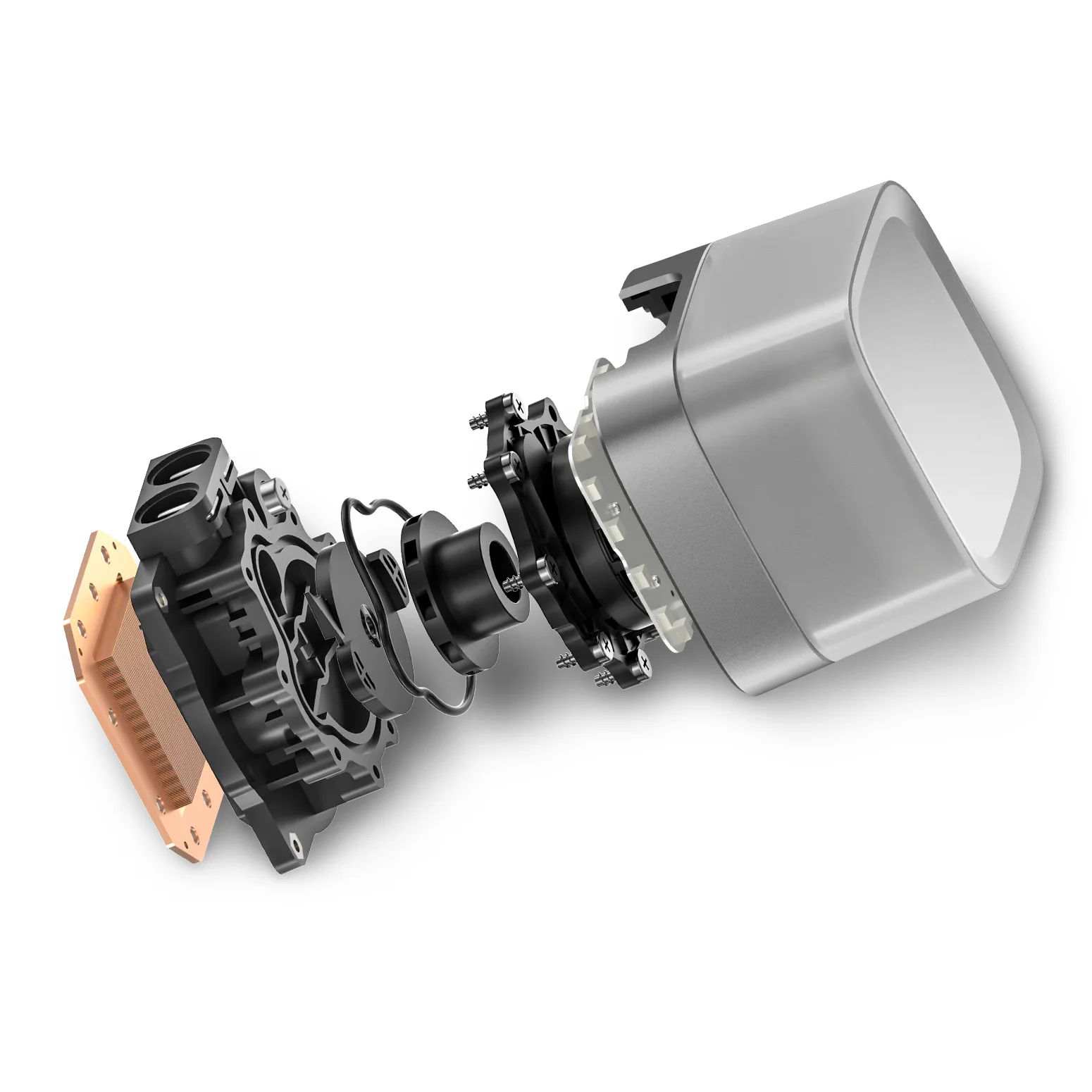 Система водяного охолодження DeepCool LP240 ARGB White (R-LP240-WHMSMC-G-1) - Зображення 8