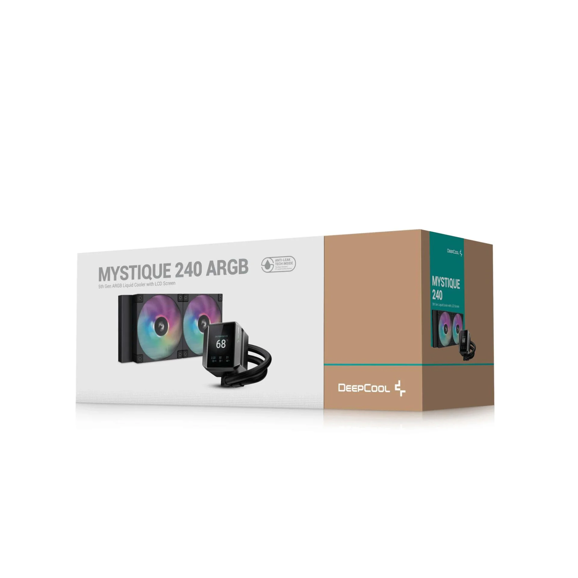 Система водяного охолодження DeepCool Mystique 240 ARGB Black (R-LX550-BKADSNC-G-1) - Зображення 11