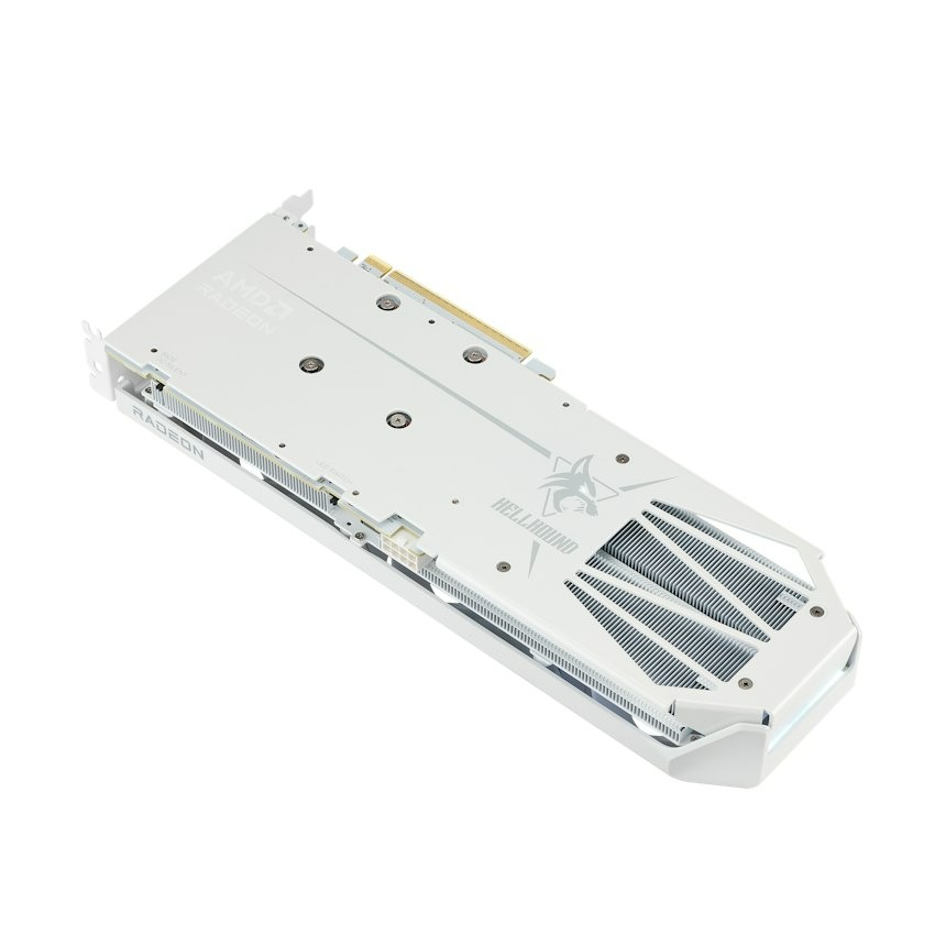 Відеокарта AMD Radeon RX 9060 XT 16GB GDDR6 Hellhound Spectral White PowerColor (RX9060XT 16G-L/OC/WHITE) - Зображення 3